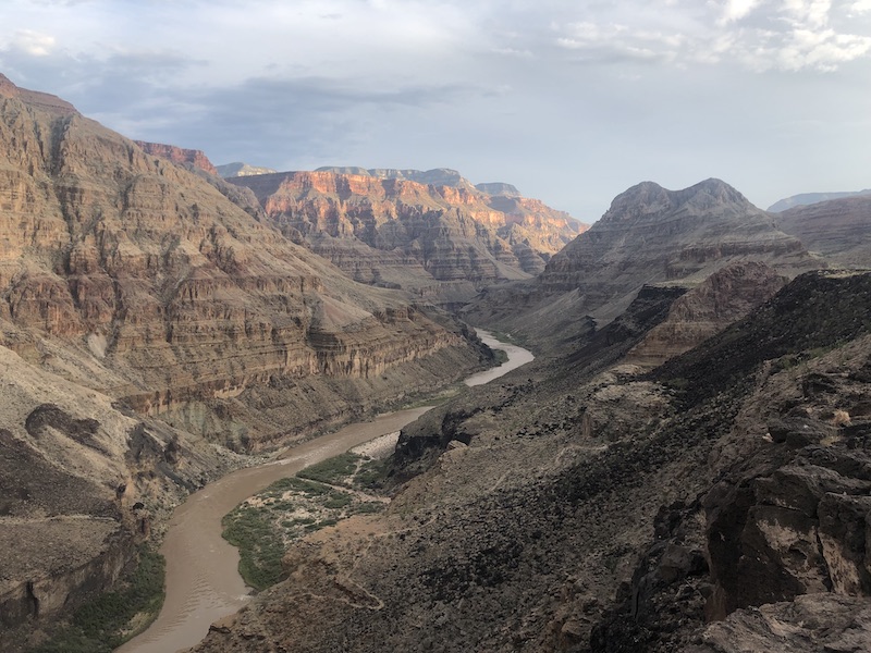 Figure 5: Sedimentary rocks exposed in the Grand Canyon in the United States.
