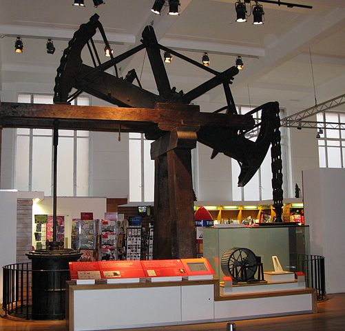 Figure 1: Watt's steam engine "Old Bess" preserved at The Science Museum.