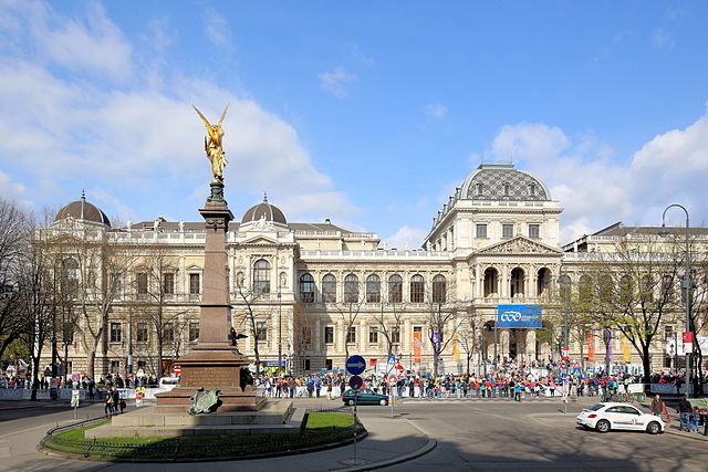 Figure 3: University of Vienna, Austria, where Julian attended from 1929 to 1931, receiving his PhD in Organic Chemistry.