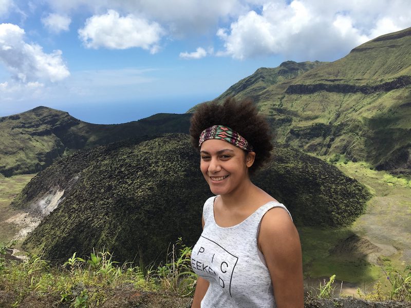 Figure 3: Jazmin Scarlett in St. Vincent.