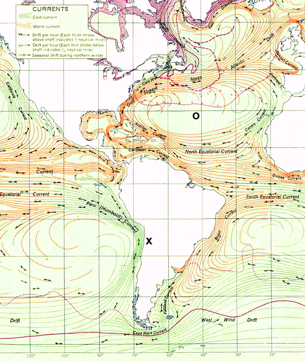 Use this map for questions 6-8.